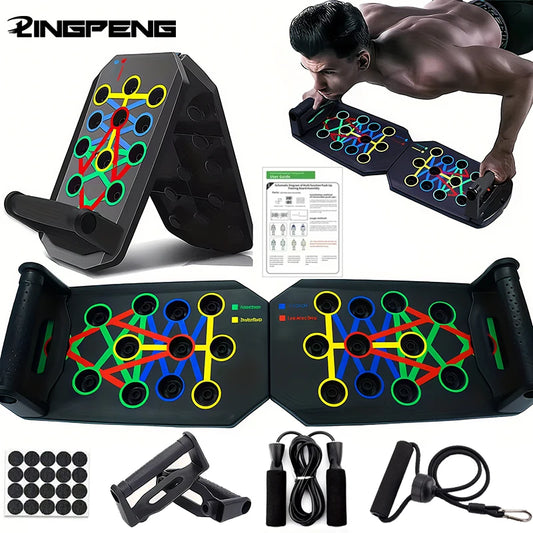 Tabla de Flexiones Multifuncional Plegable 4 en 1